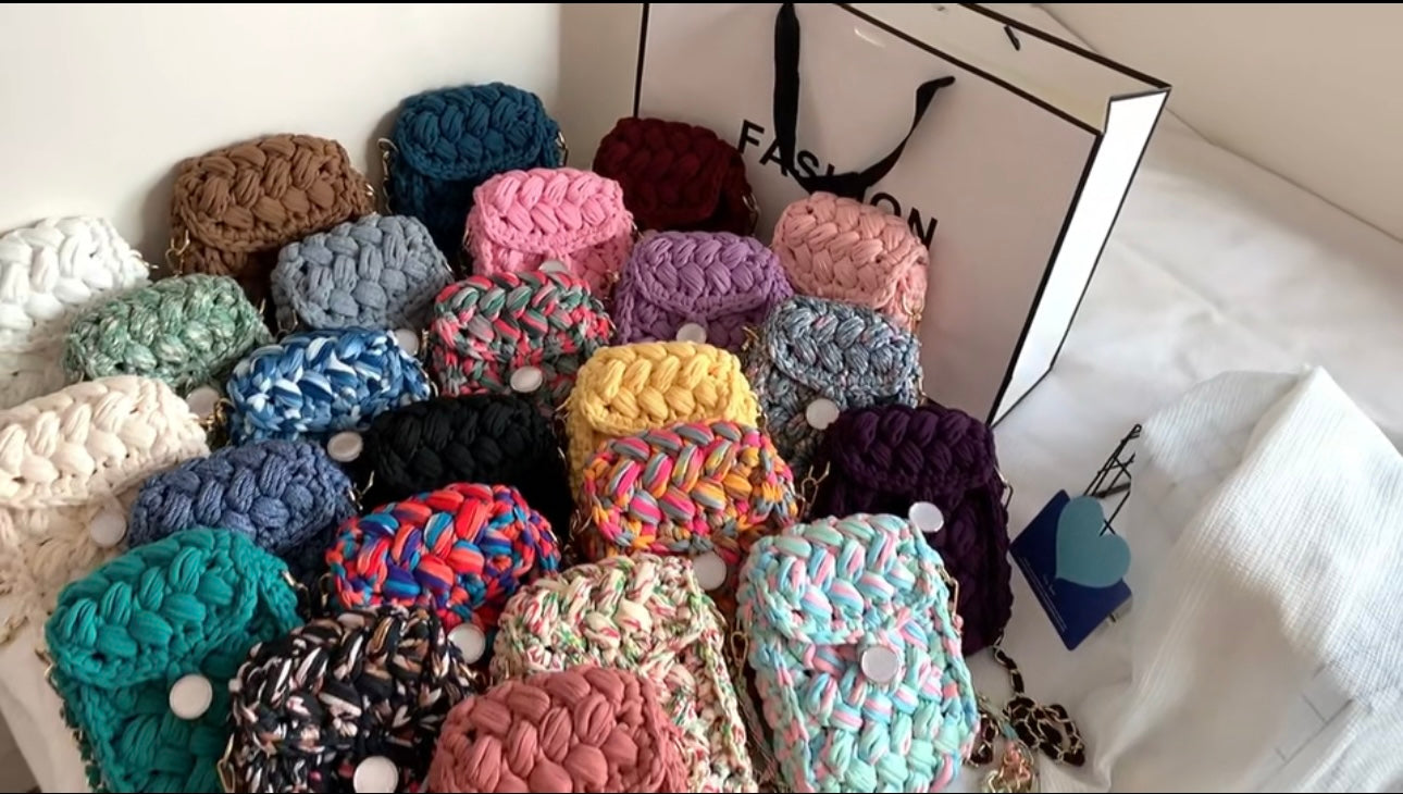 1 Set DIY Knitting Handmade card purse