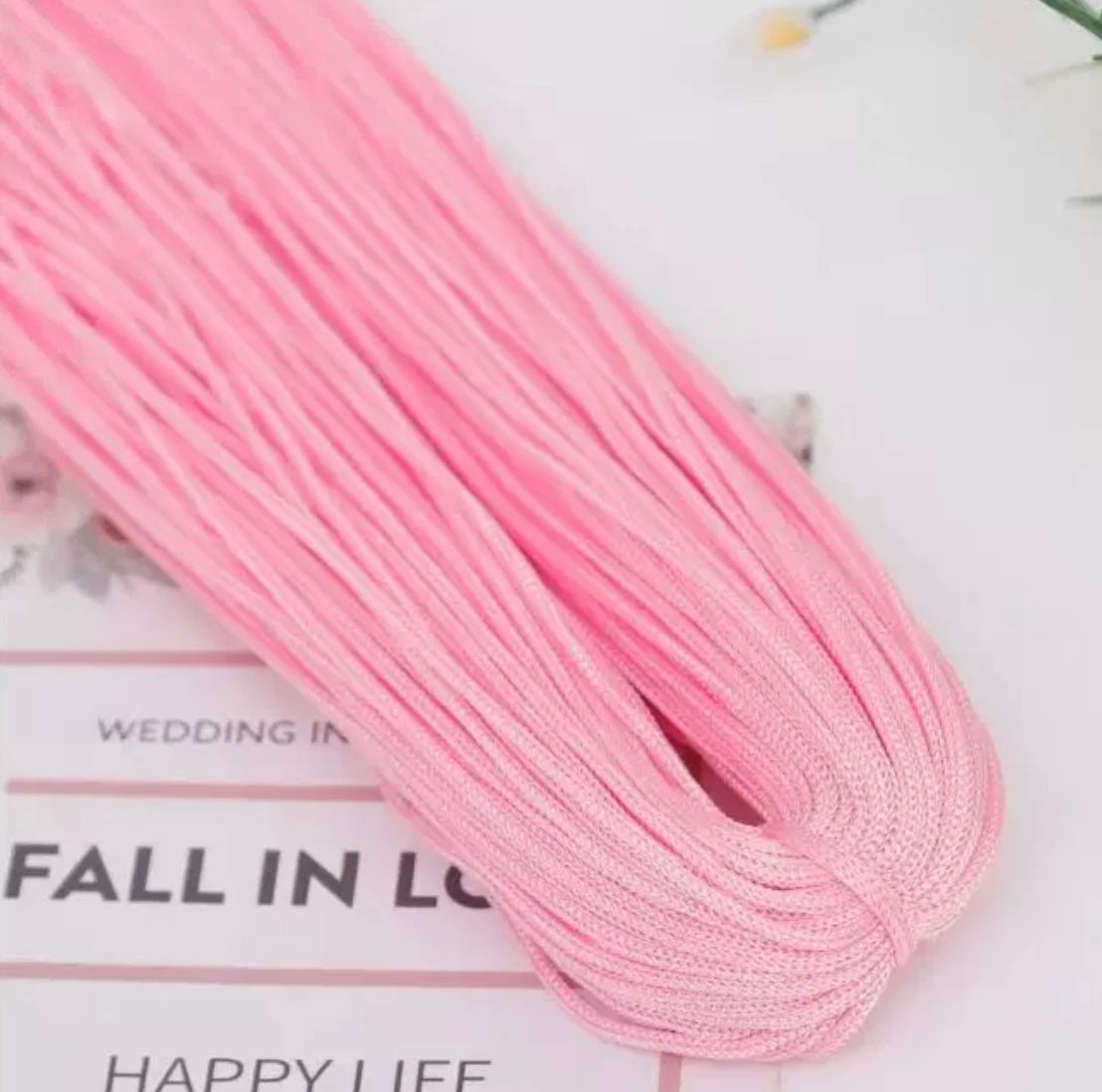 Flat yarn
